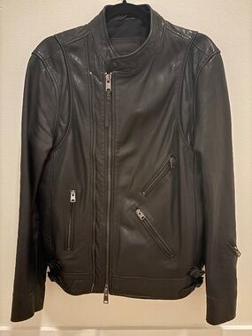 All Saints Men's leather jacket